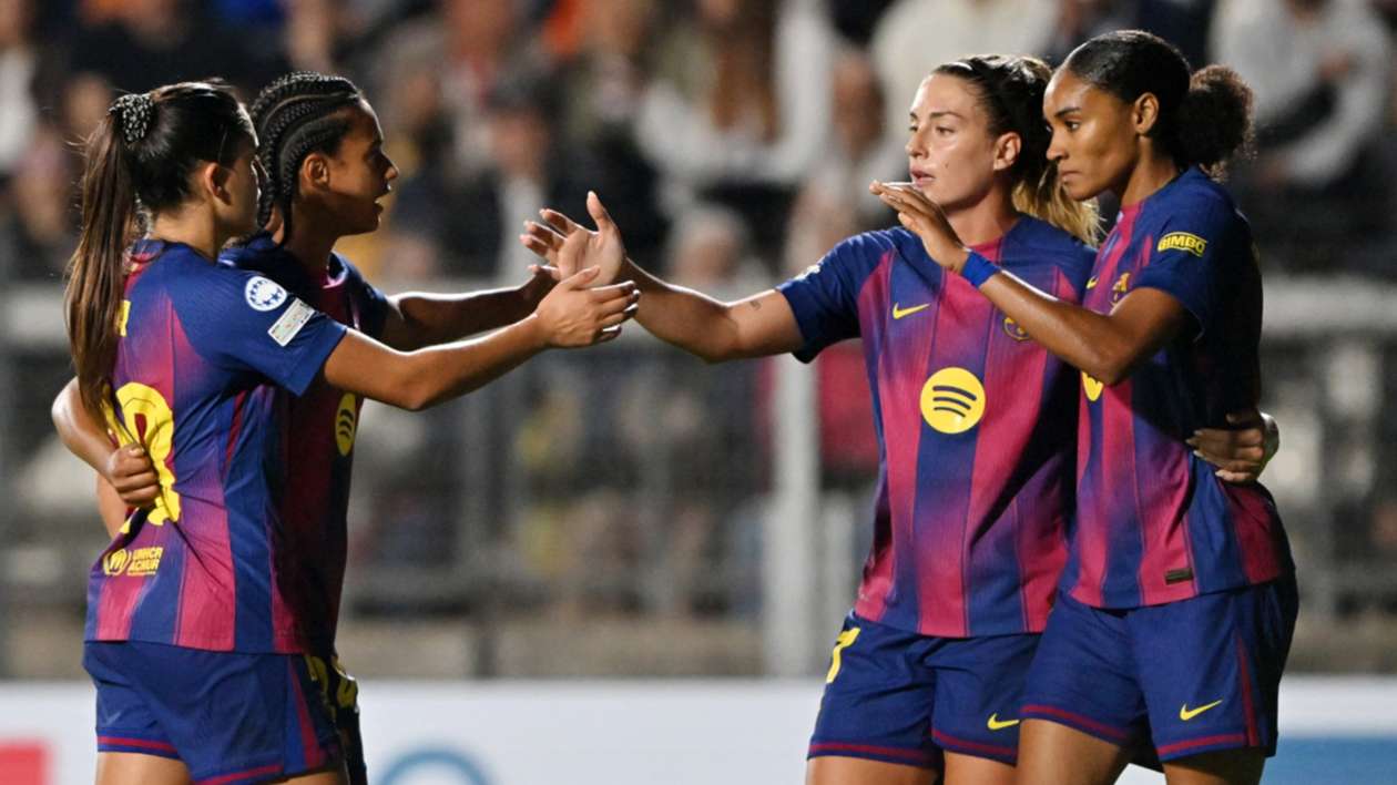 Women’s Champions League: Barcelona and Lyon cruise to big wins to stay perfect