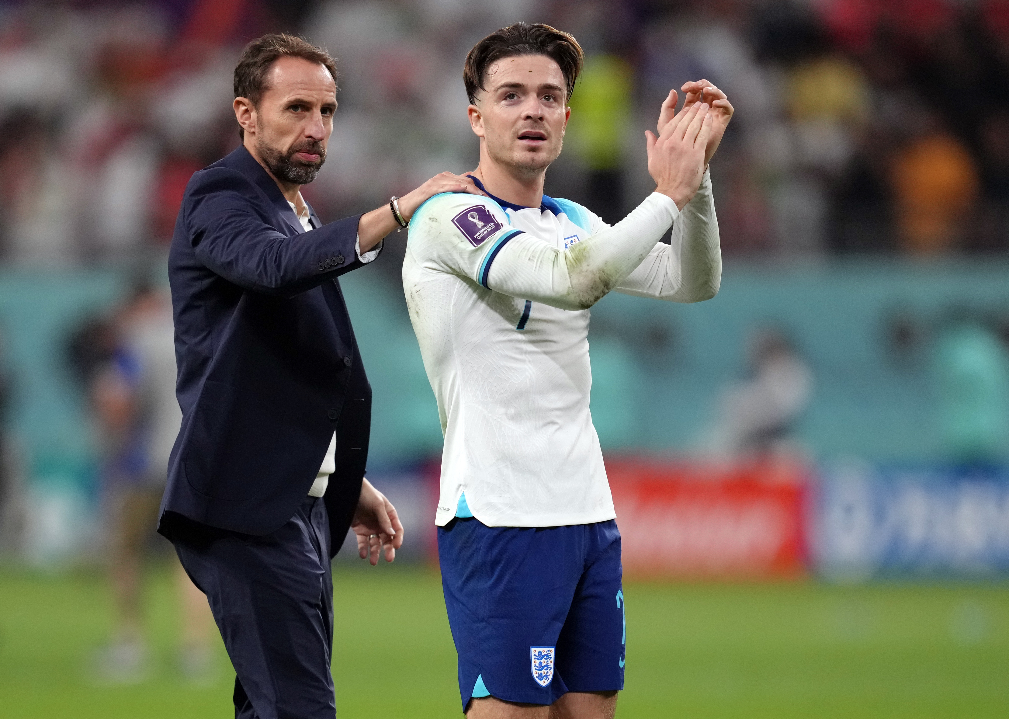 Jack Grealish played for Gareth Southgate at the 2022 World Cup but his place at the Euros is in doubt