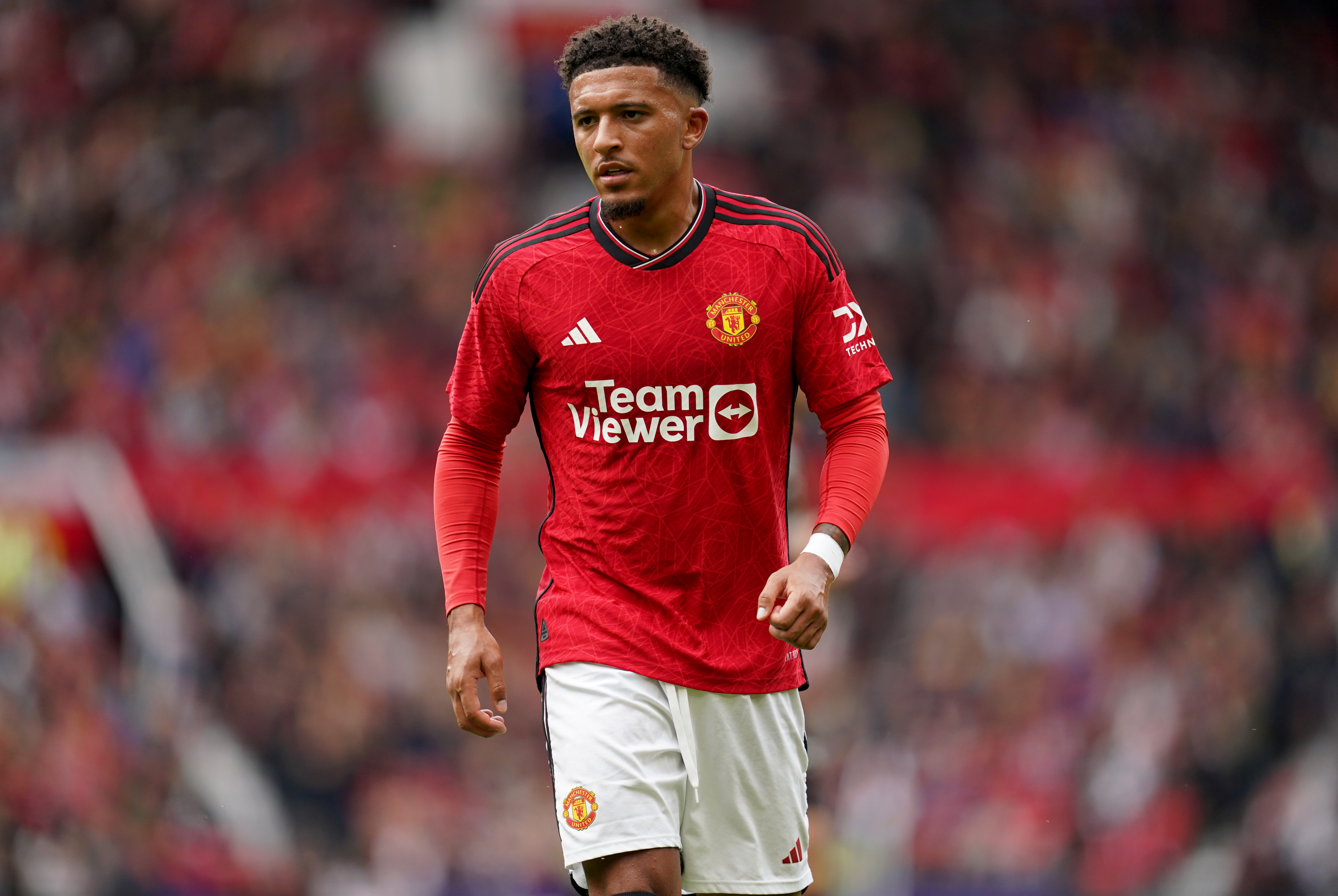 Manchester United’s Jadon Sancho.
