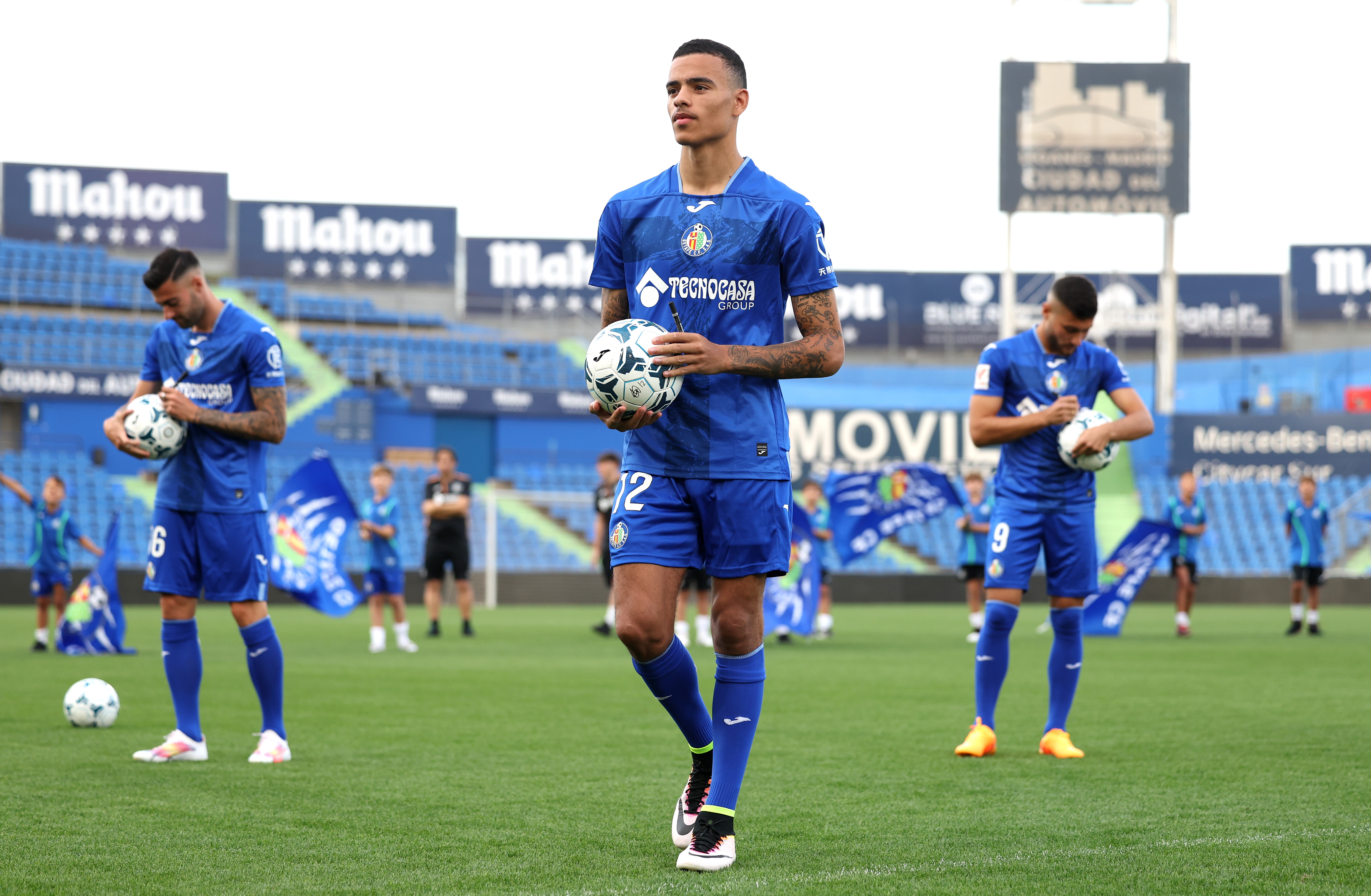 Mason Greenwood Training and Presentation – Estadio Coliseum Alfonso Perez