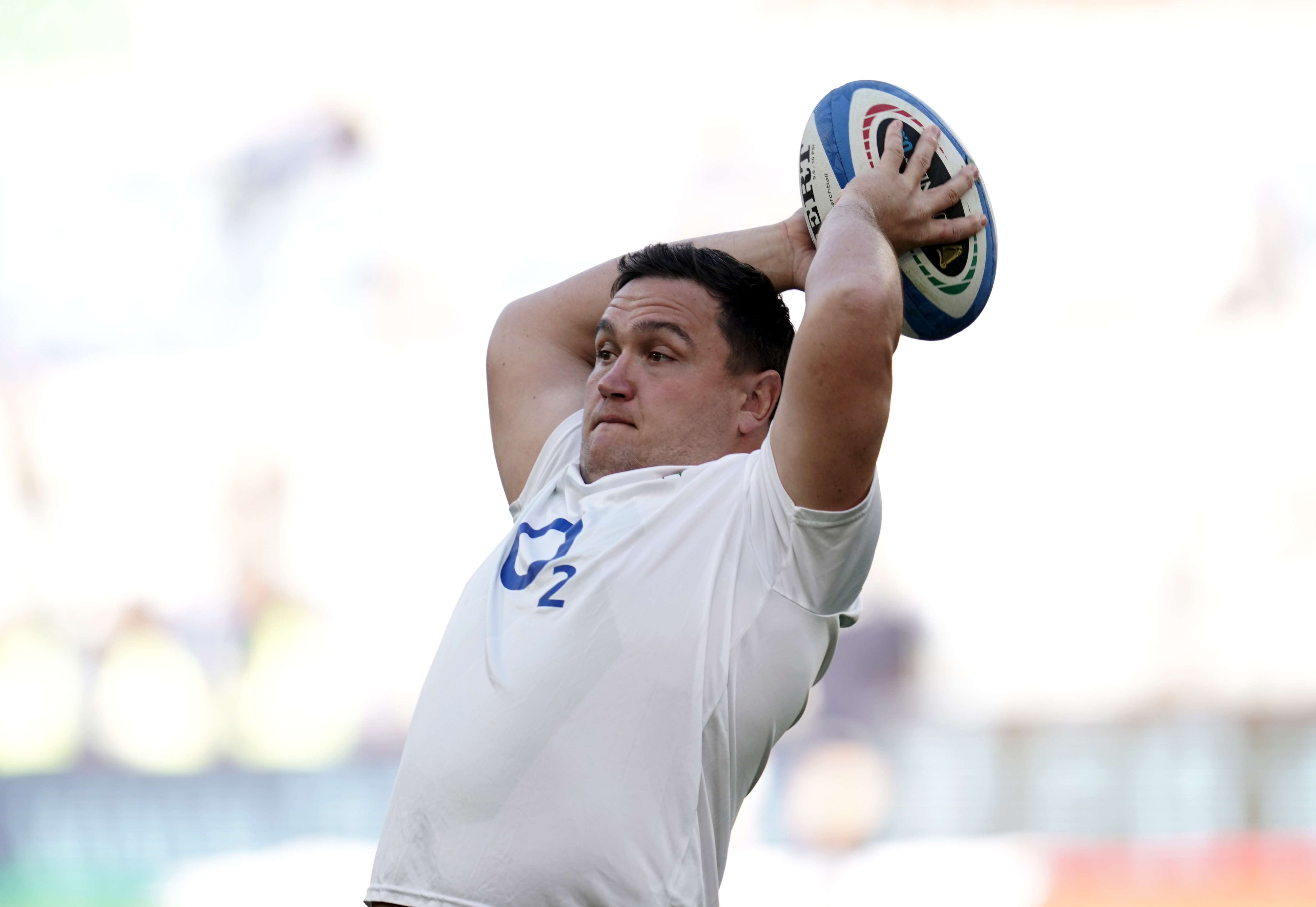 Jamie George captained England in Rome