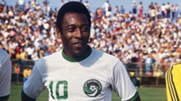 Pele played for the New York Cosmos between 1975 and 1977
