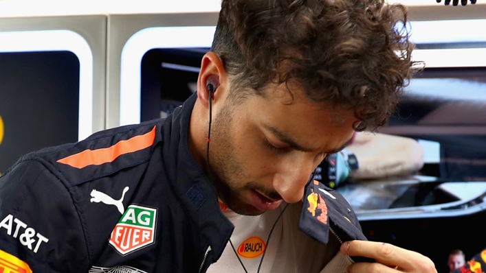 Daniel Ricciardo has returned to Red Bull