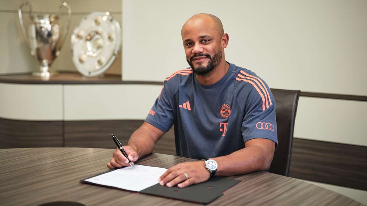 Kompany extends Bayern deal until June 2029