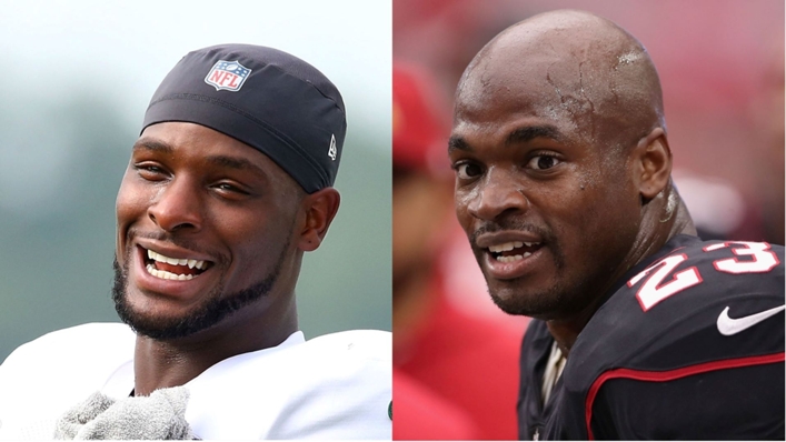 Le'Veon Bell and Adrian Peterson will meet in an exhibition boxing bout