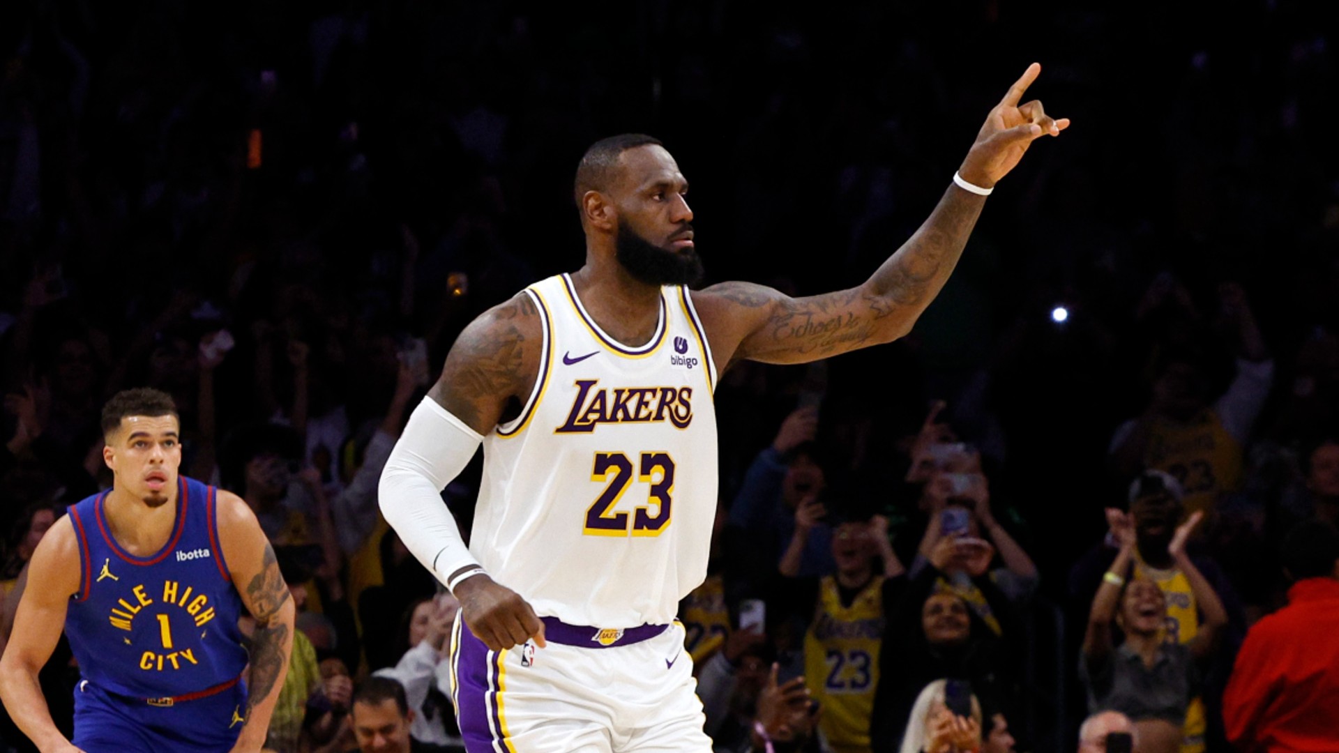 James after reaching 40,000 NBA points: 'Records are always meant to be broken'