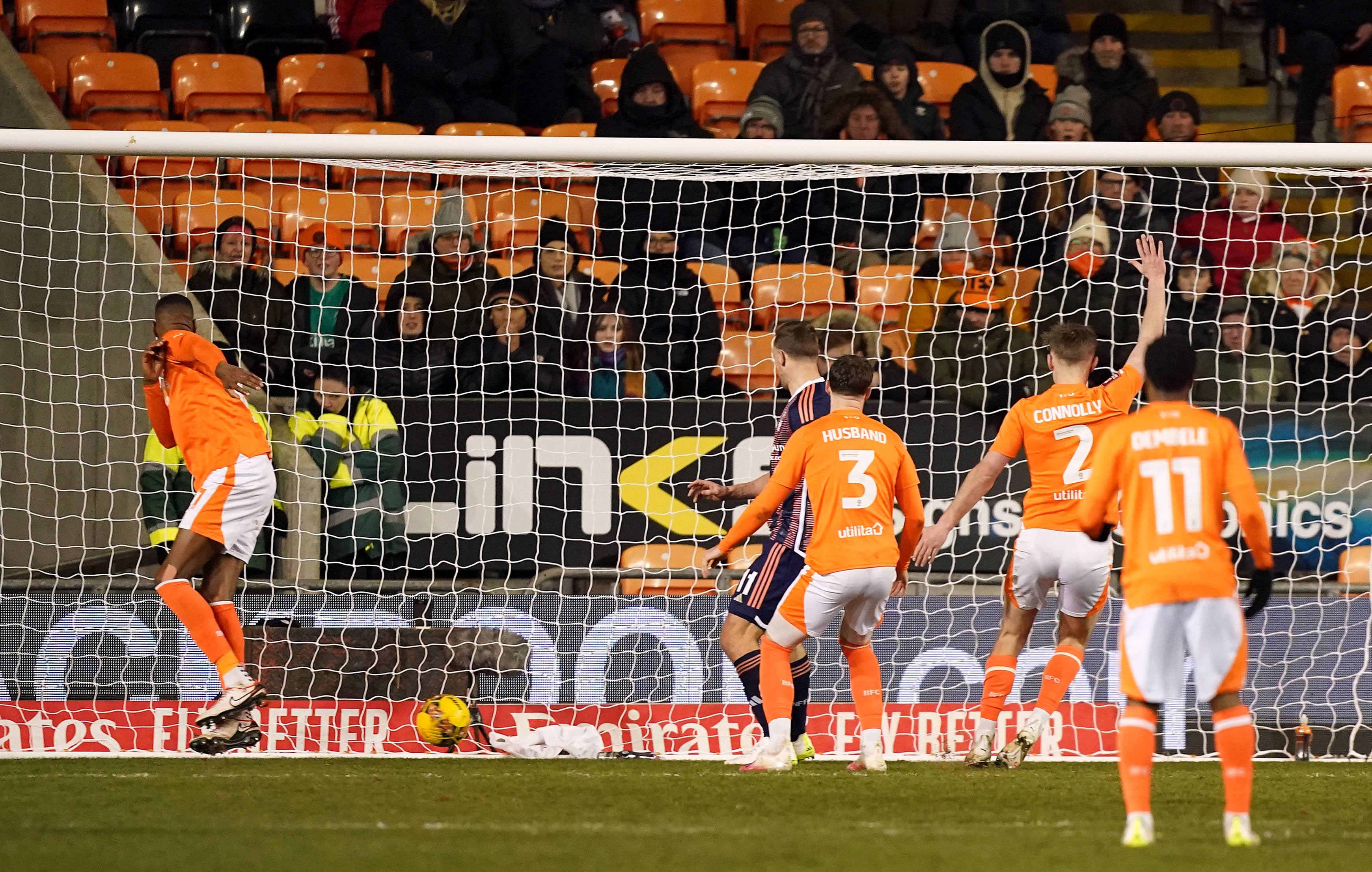 Chris Wood scores the extra-time winner