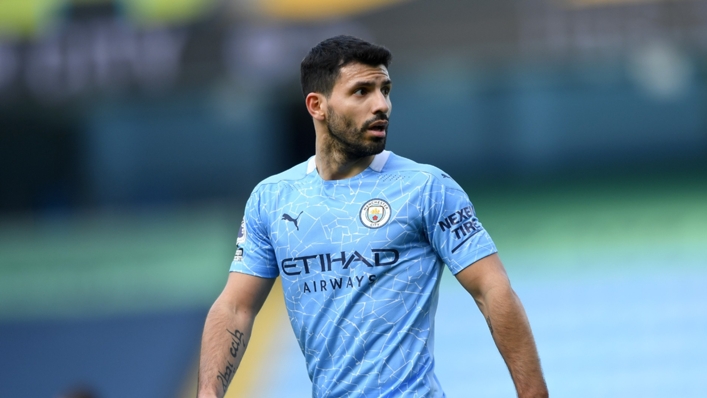 Manchester City striker Sergio Aguero is expected to move to Barcelona at the end of the campaign