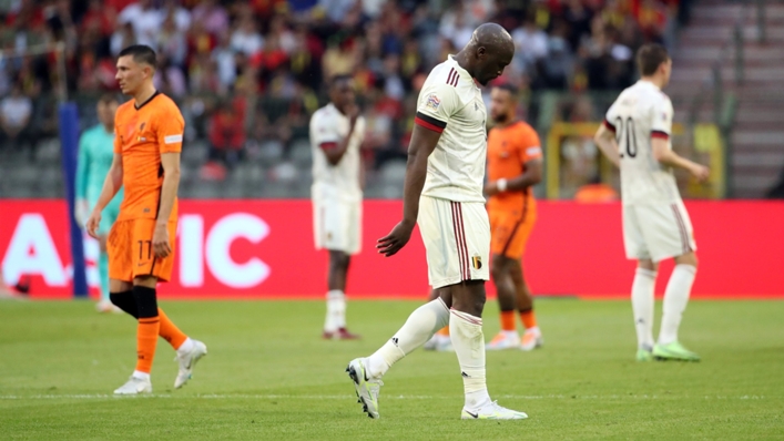 Romelu Lukaku limps off for Belgium on Friday