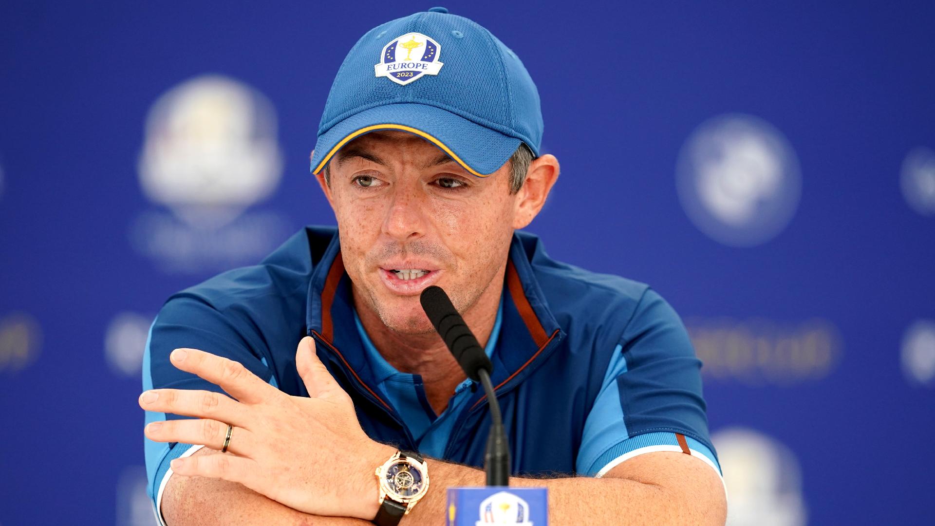 Rory McIlroy says rule change ‘will make no difference to the average golfer’