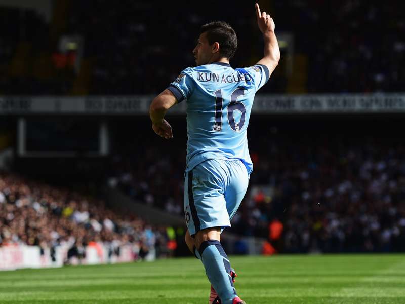 Manchester City forward Sergio Aguero switches to number ...