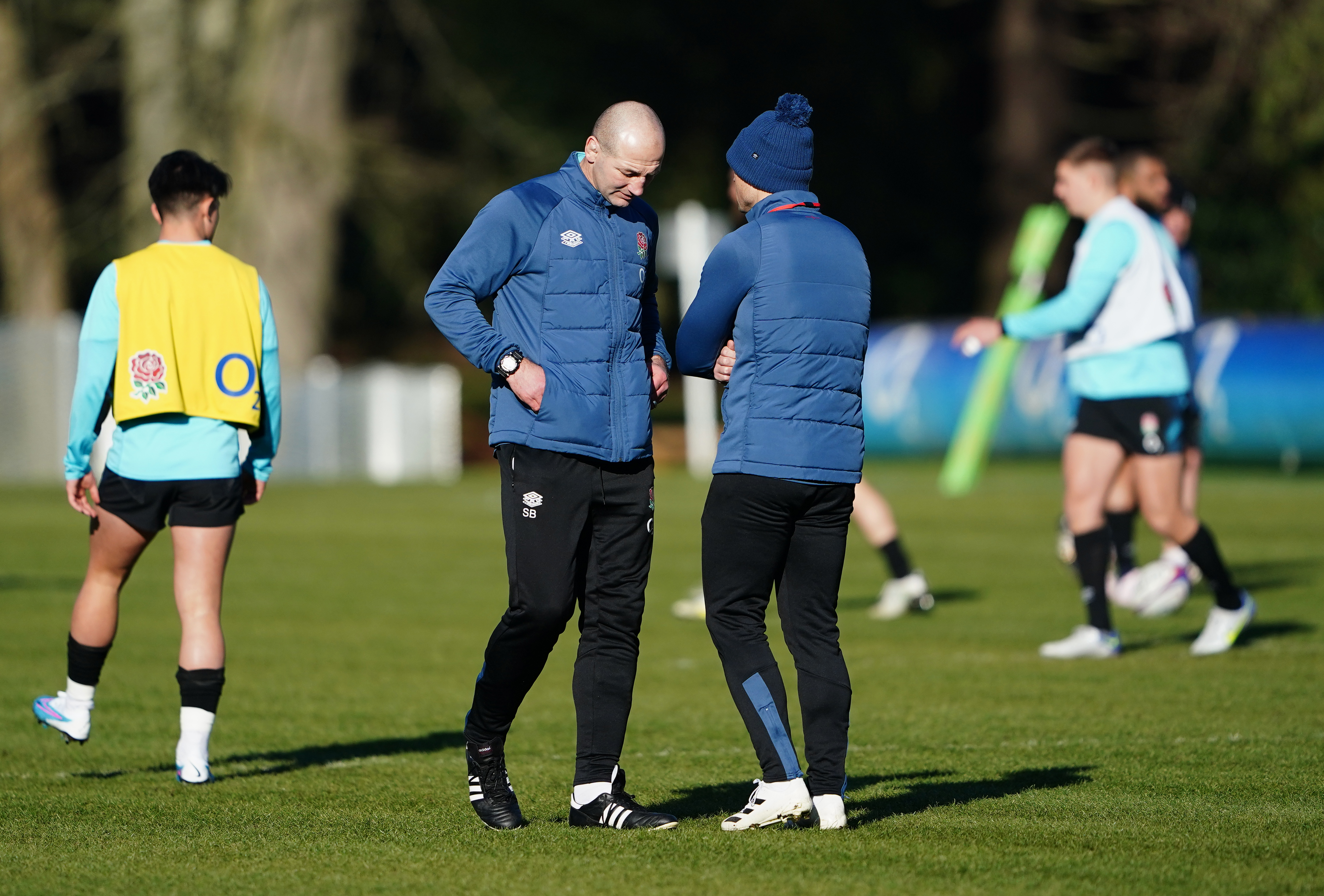 England Rugby Training Session – Pennyhill Park – Tuesday February 7th