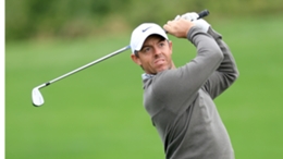 Rory McIlroy was co-leading with Patrick Reed in Dubai