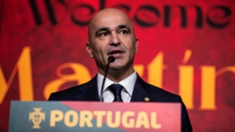 Roberto Martinez was unveiled as Portugal head coach on Monday