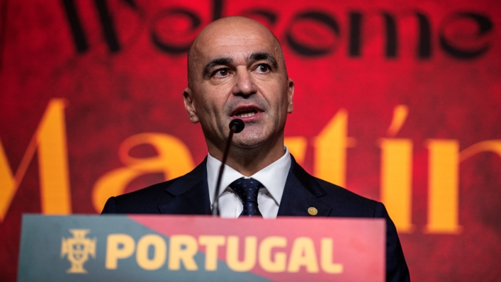 Roberto Martinez was unveiled as Portugal head coach on Monday