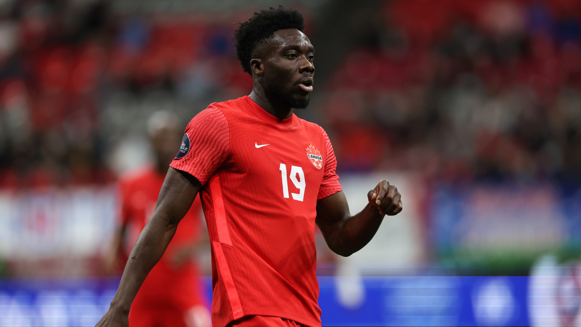 Alphonso Davies has scored 12 goals in 34 appearances for Canada