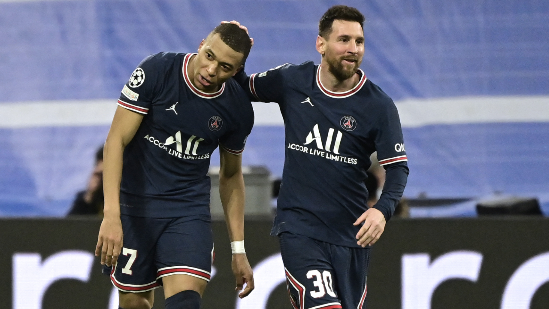 Paris Saint-Germain team-mates Kylian Mbappe and Lionel Messi faced off in an epic World Cup final