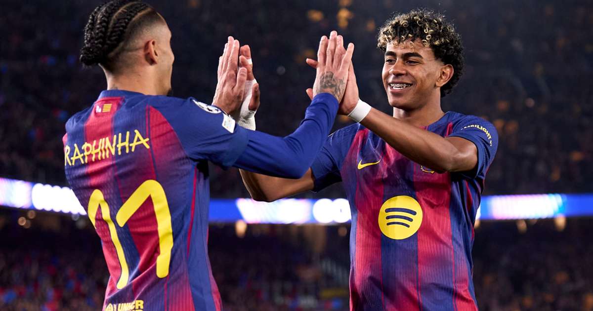 Barcelona 7-2 Newcastle United (8-3 agg): Yamal and Raphinha shine to  secure quarter-final spot