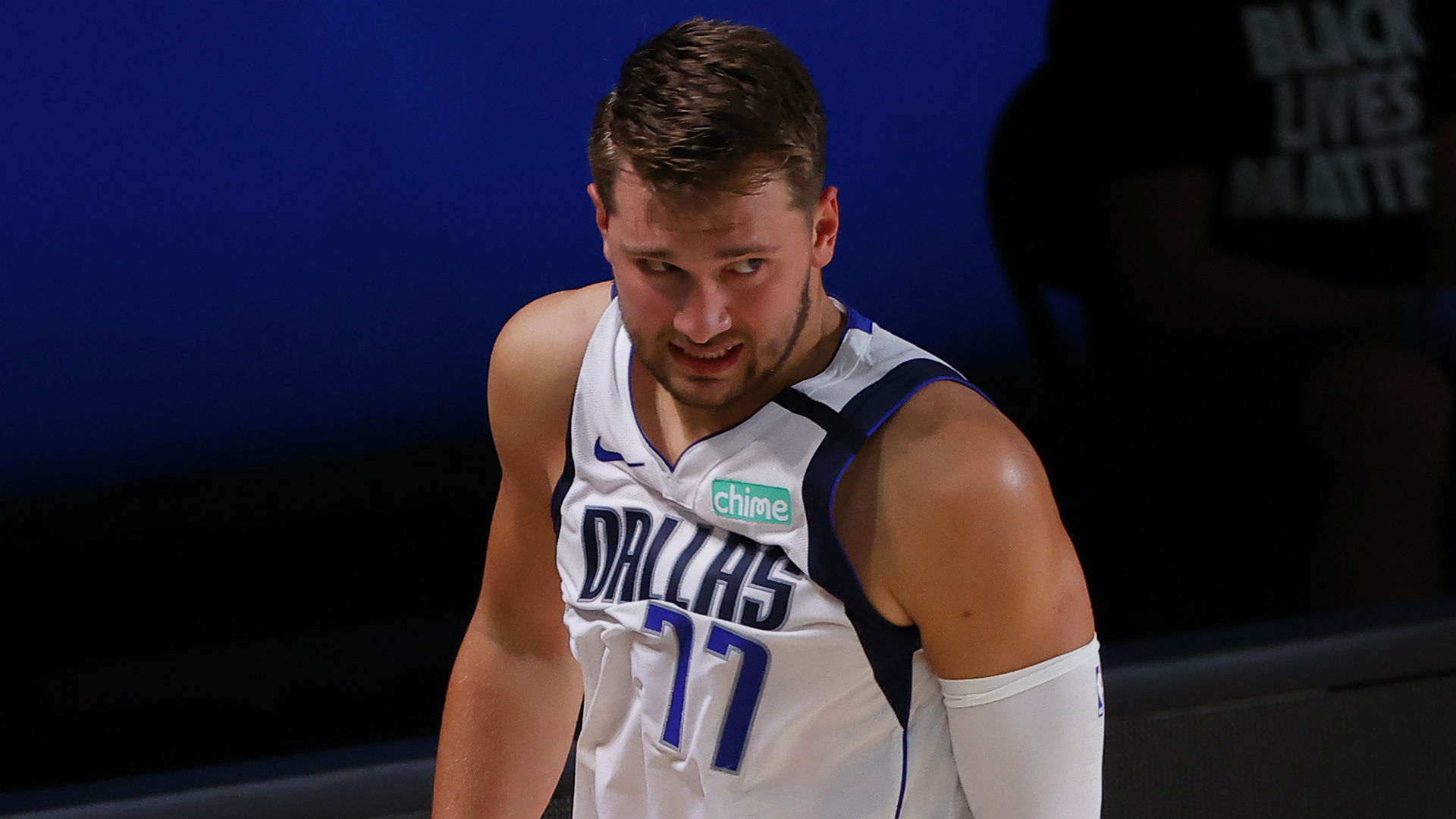 Doncic fined $15,000 for throwing ball at referee's legs
