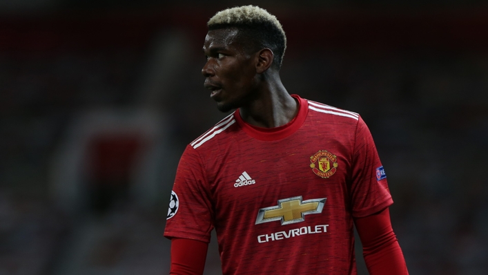 Manchester United's Paul Pogba is entering the final year of his contract