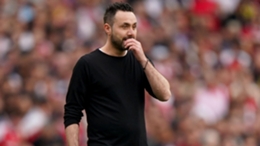 Brighton boss Roberto De Zerbi is confident his players would be able to deal with the demands of European football next season (Tim Goode/PA)