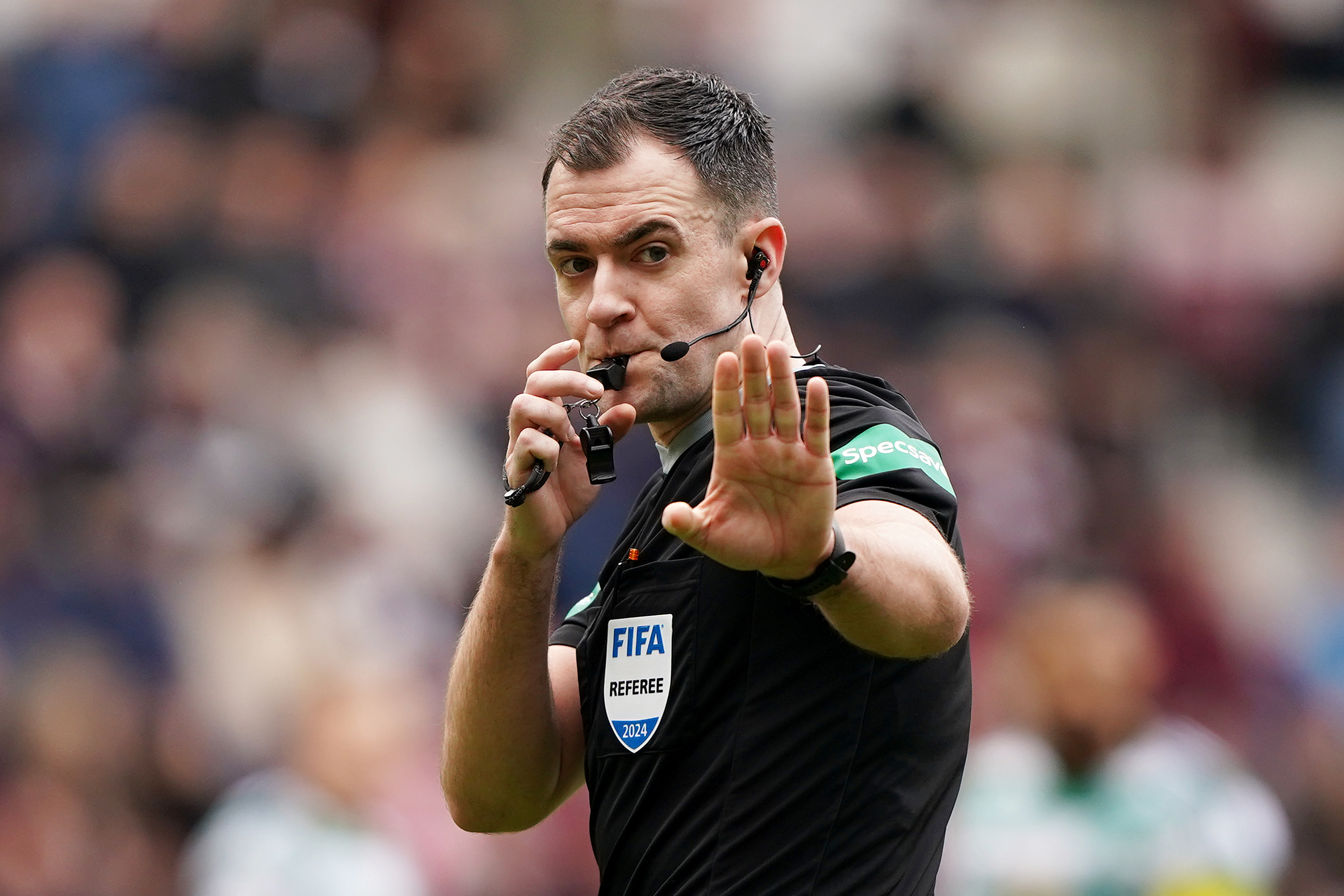 Hearts v Celtic (Andrew Milligan/PA)
