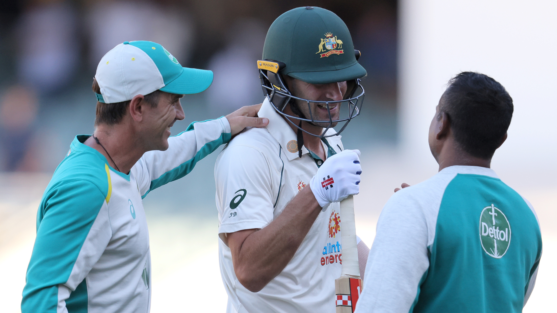 Burns thankful for Langer's support during struggles