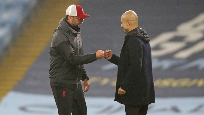 Jurgen Klopp and Pep Guardiola will meet once again when Liverpool and Manchester City clash on Sunday