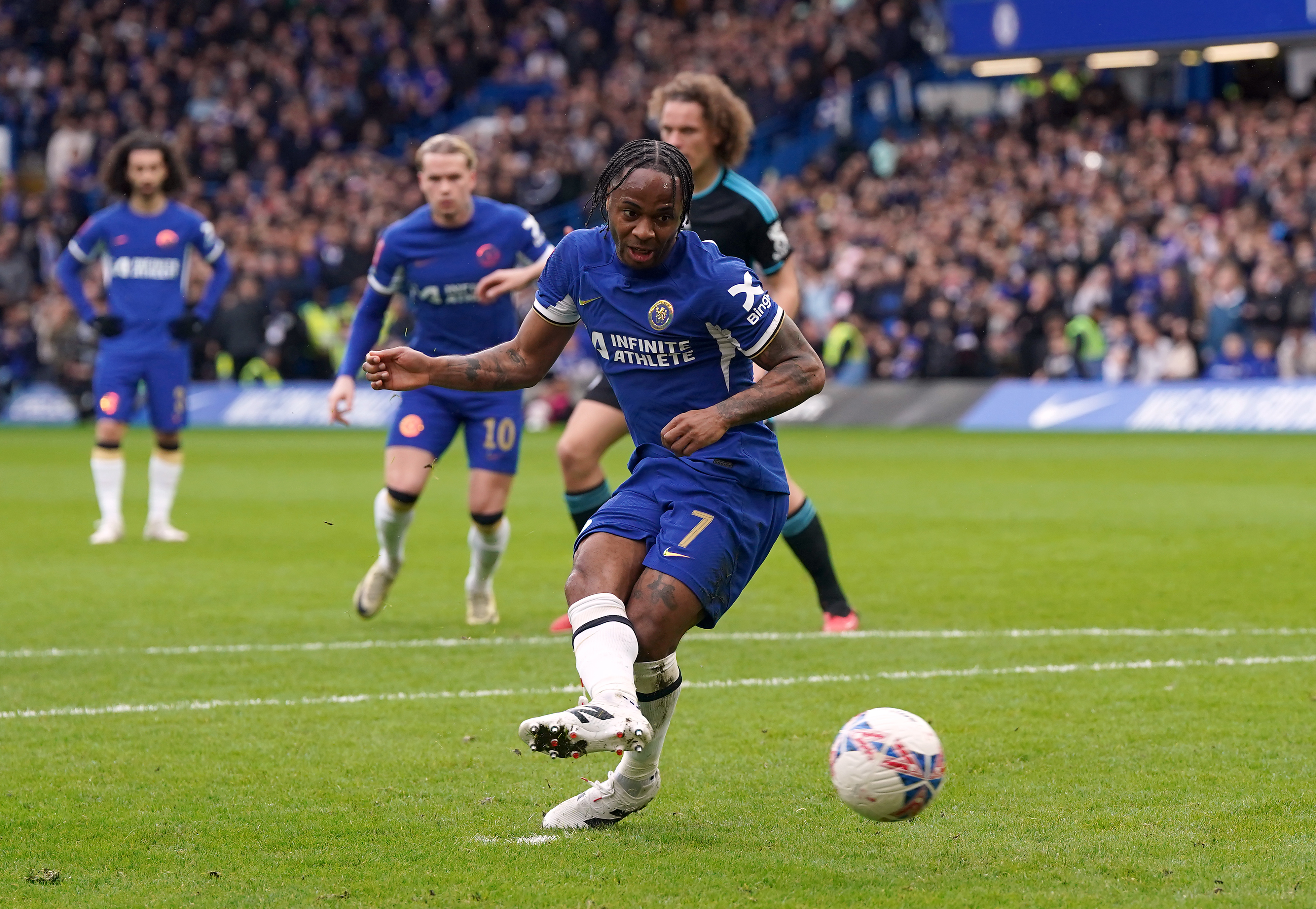 Carney Chukwuemeka extols influence of ‘big brother’ Raheem Sterling after jeers