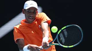 Auger-Aliassime starts Montpellier title defence with victory over Wawrinka