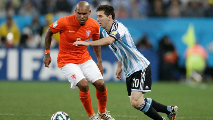 The Netherlands contained Lionel Messi when they met Argentina in 2014, but the Oranje were beaten in a penalty shoot-out