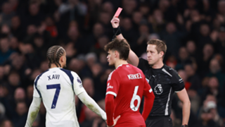 Frank believes 'the game is gone' after Simons' red card against Liverpool