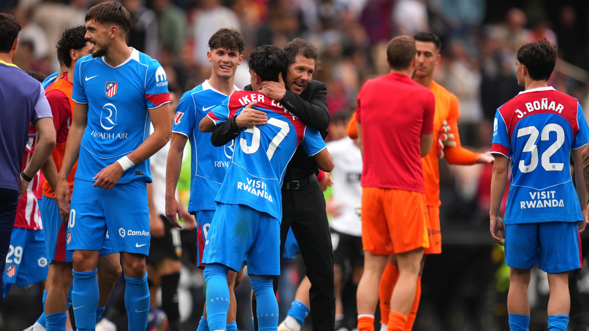Simeone credits Torres for quality of Atletico youngsters