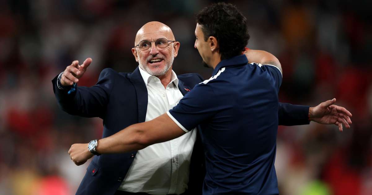 Luis de la Fuente after Spain's 3-2 win over England