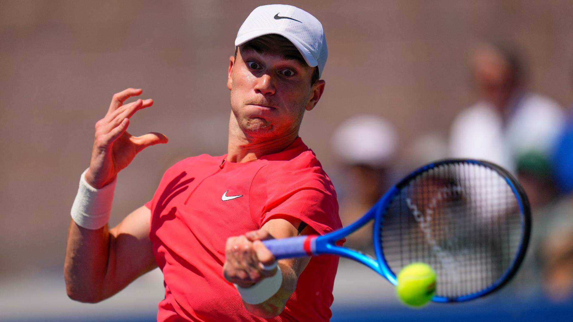 Jack Draper silences New York crowd with four-set win over American
