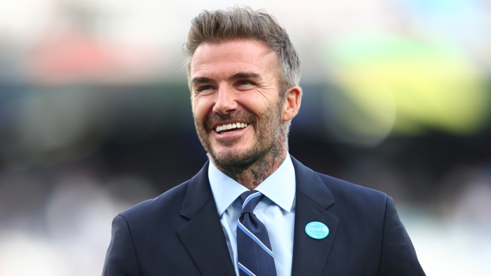 Former England captain David Beckham