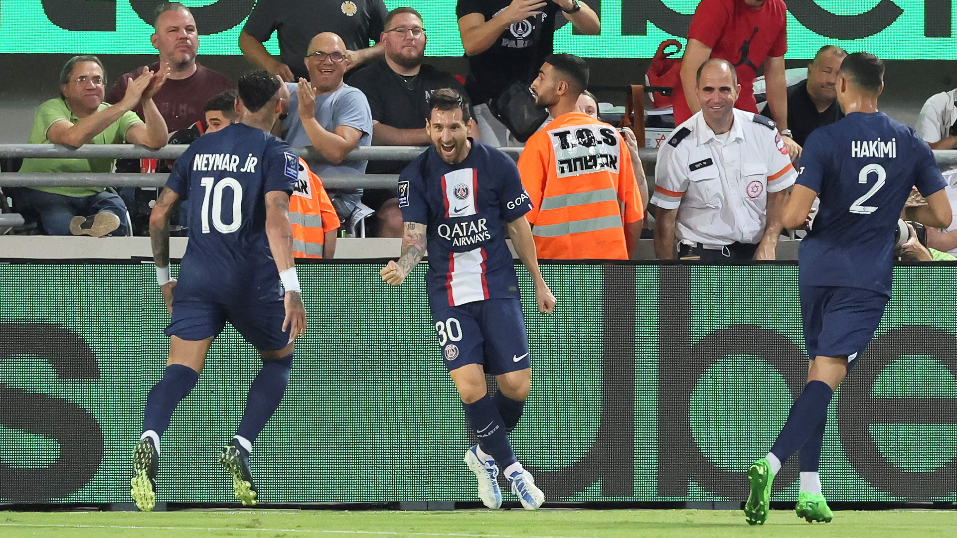 Paris Saint Germain 4 0 Nantes Messi and Neymar strike in Trophee