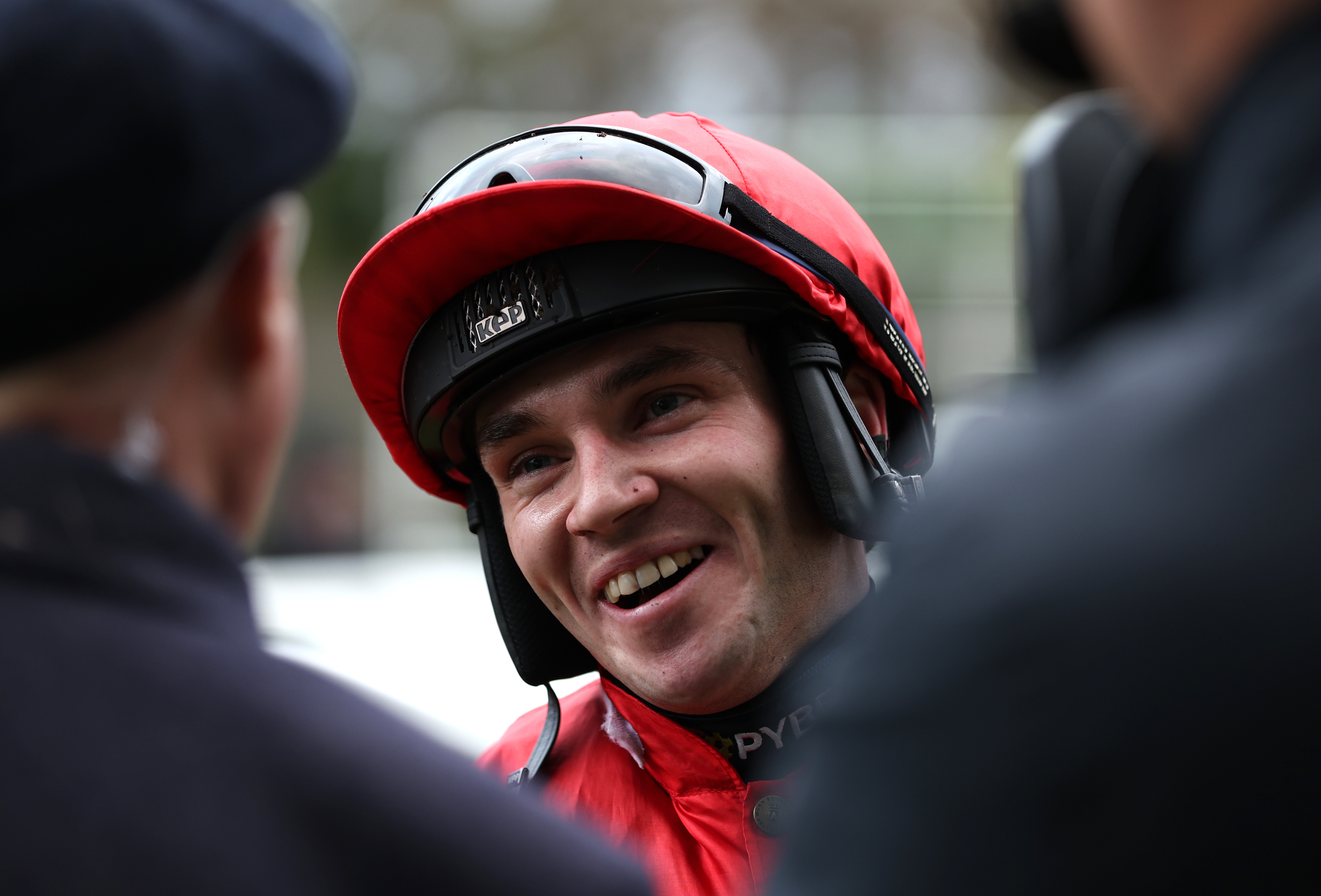 Jonathan Burke enjoyed another big Saturday winner at Warwick