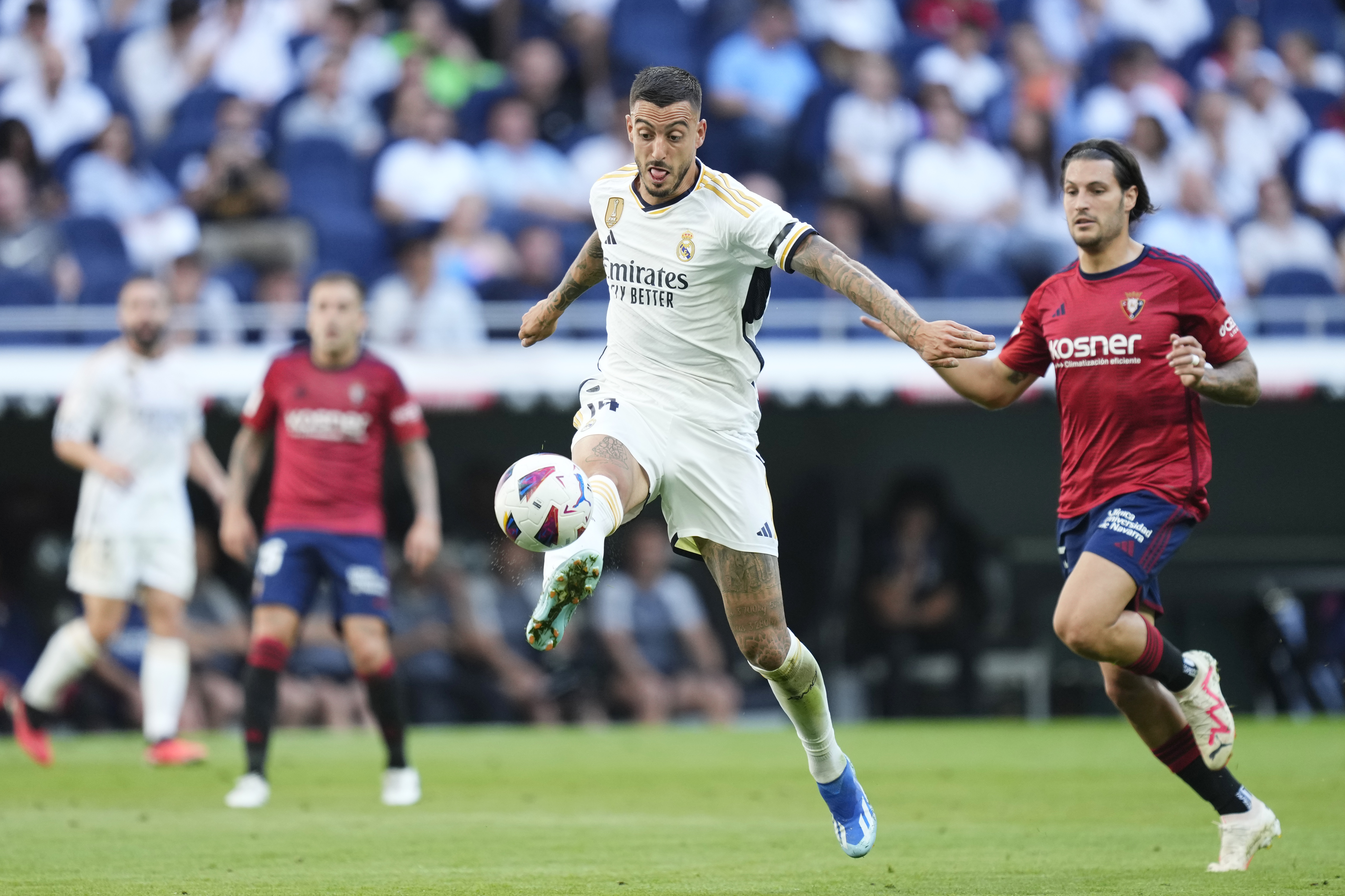 Jude Bellingham continues blistering goalscoring run as Real Madrid rout  Osasuna