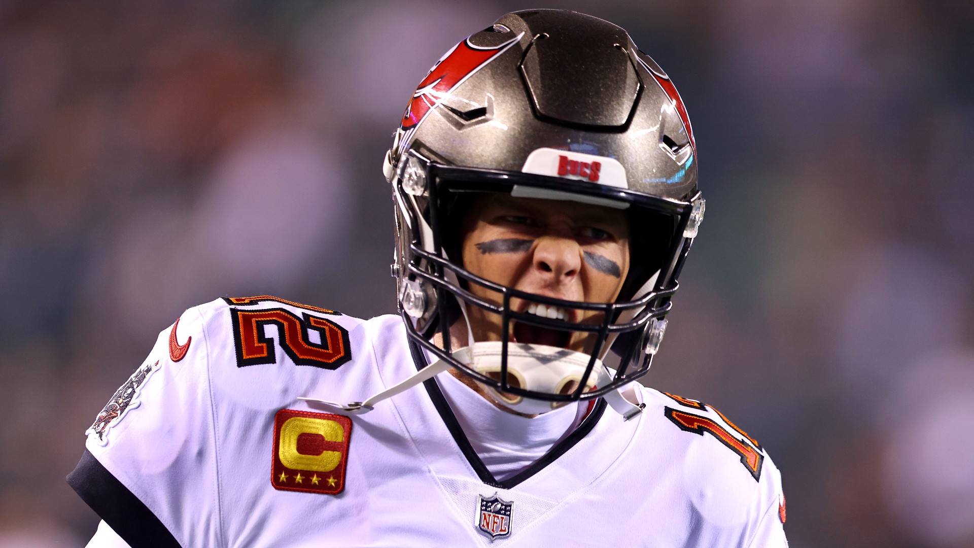 Tom Brady of the Tampa Bay Buccaneers