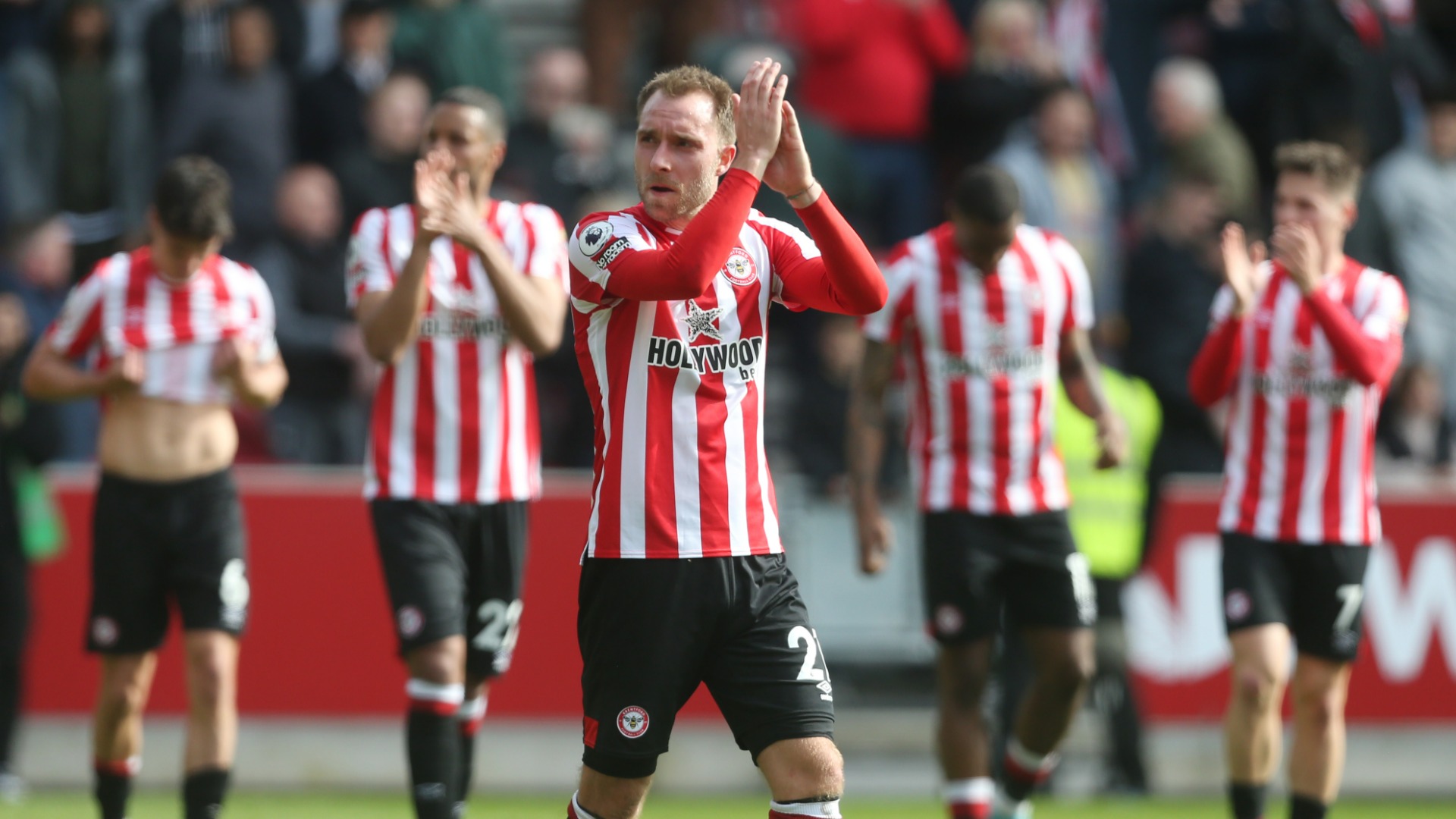 Christian Eriksen is in demand after a successful return to football with Brentford