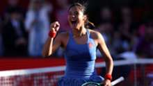 Raducanu goes back-to-back to reach Queen's final