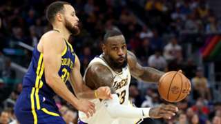 James has triple-double as Lakers outlast Warriors in 2OT thriller