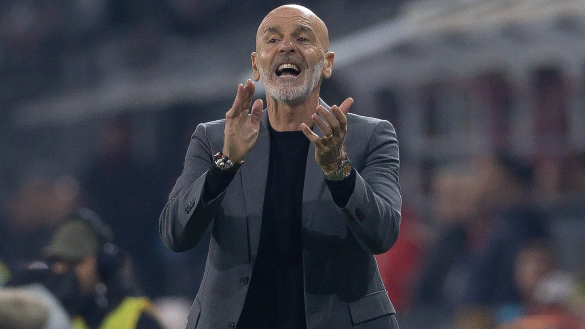 Milan head coach Stefano Pioli