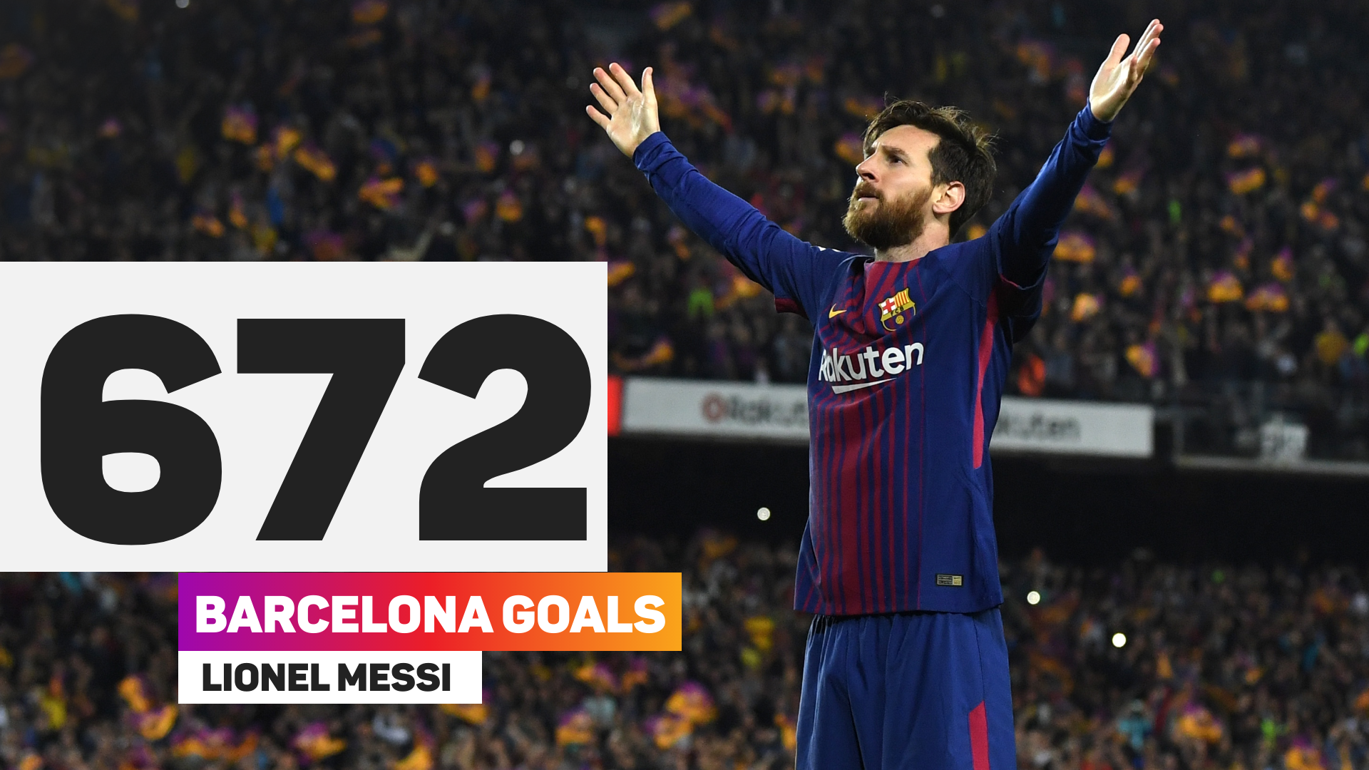 Lionel Messi is Barcelona's record goalscorer