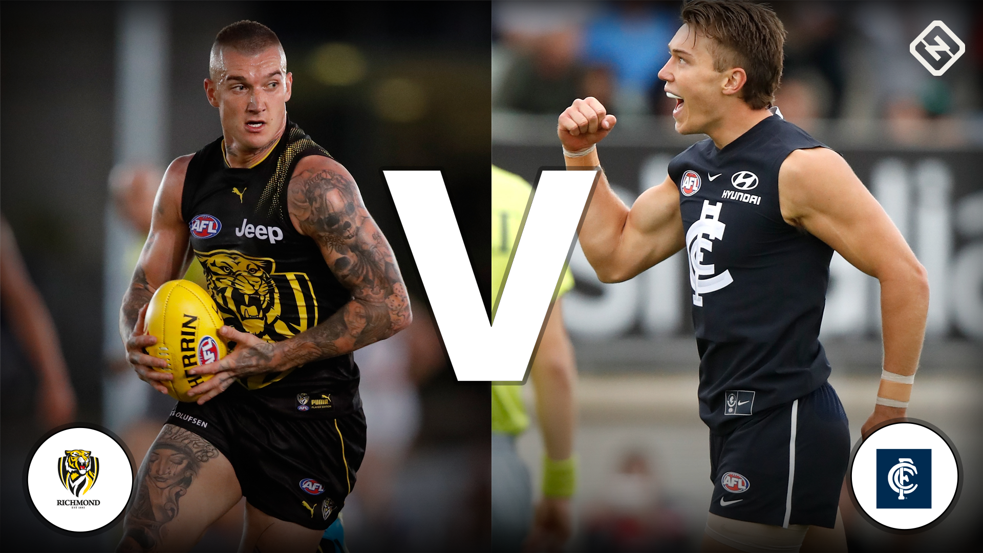 Richmond v Carlton The teams, odds, how to watch and what's on the