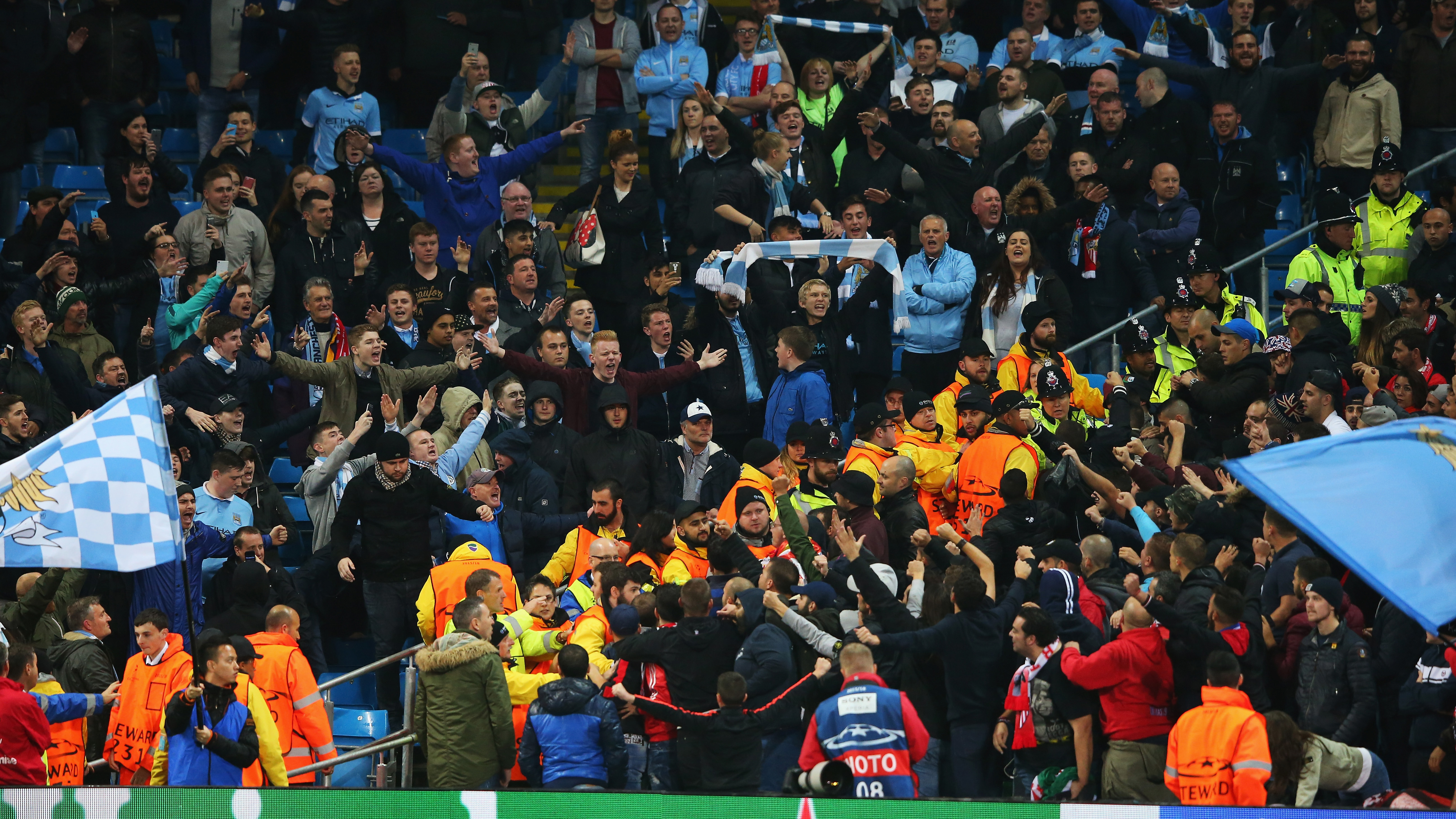 Manchester City face UEFA investigation for anthem protest ...