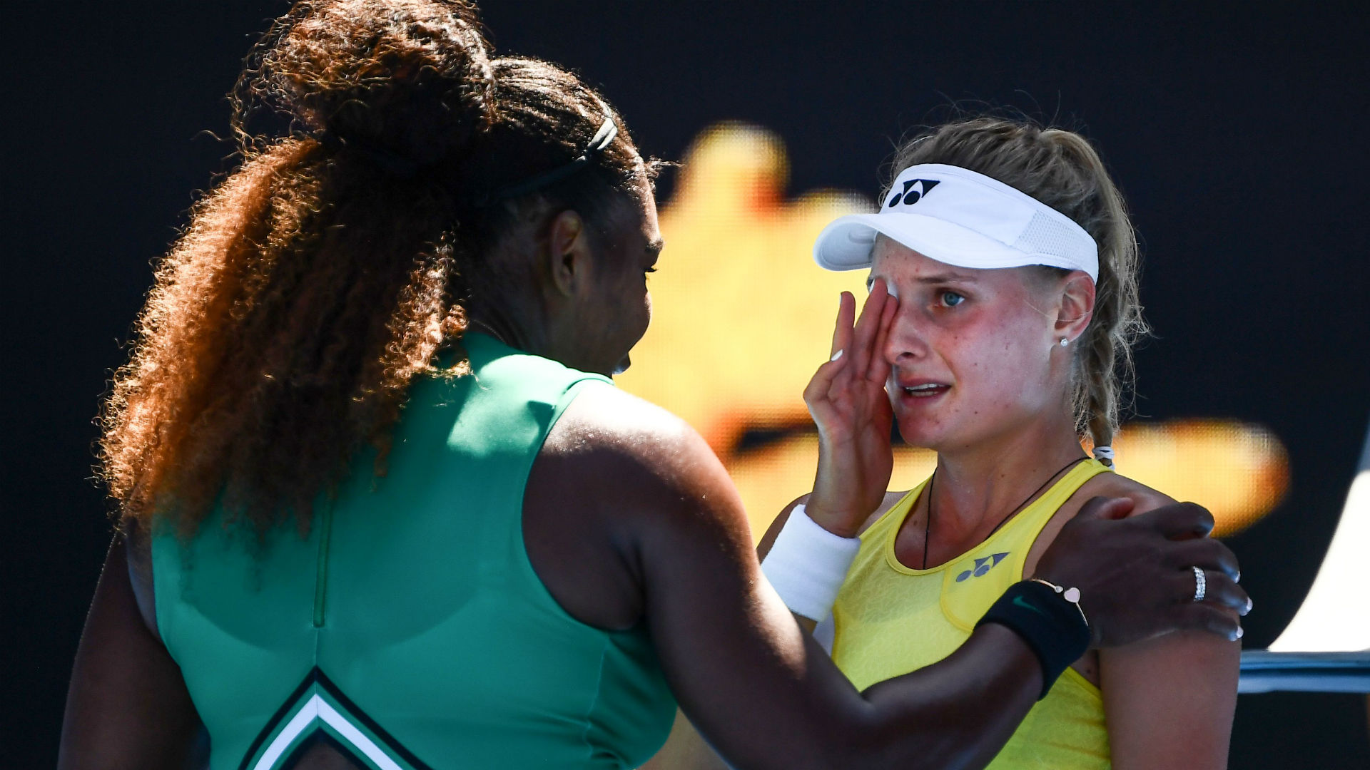 Australian Open: Serena Williams consoles devastated Dayana Yastremska after third ...1920 x 1080