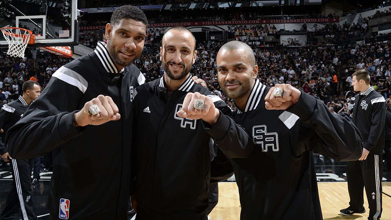 NBA | Spurs stars receive Championship rings | SPORTAL