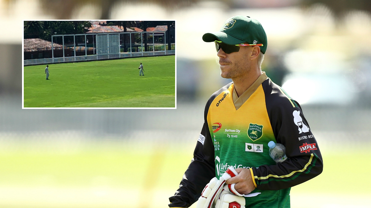 David Warner leaves field after being sledged in Australian Grade Cricket match